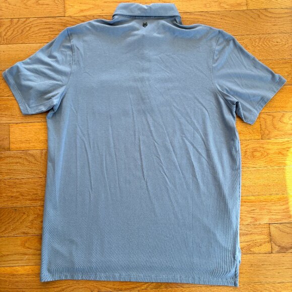 Greyson Polo Shirt Mens M Gray Performance Wolf Logo Golf Outdoors 155950 - Picture 3 of 10